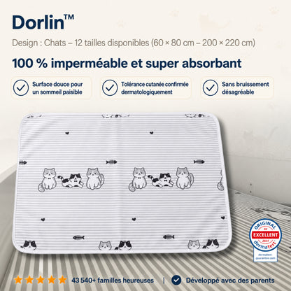 Dorlin™｜Protège-matelas premium pour enfant