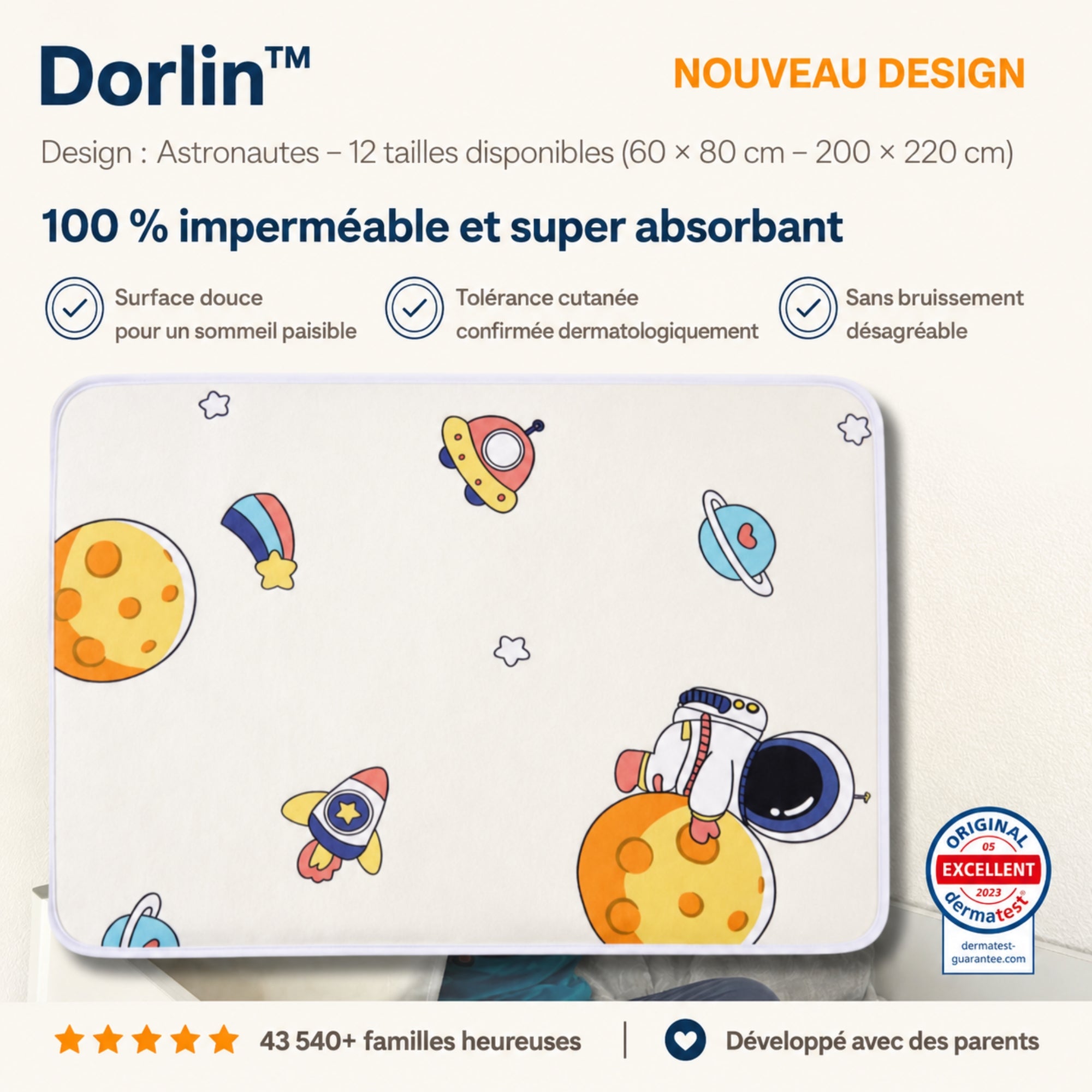 Motif Astronaute