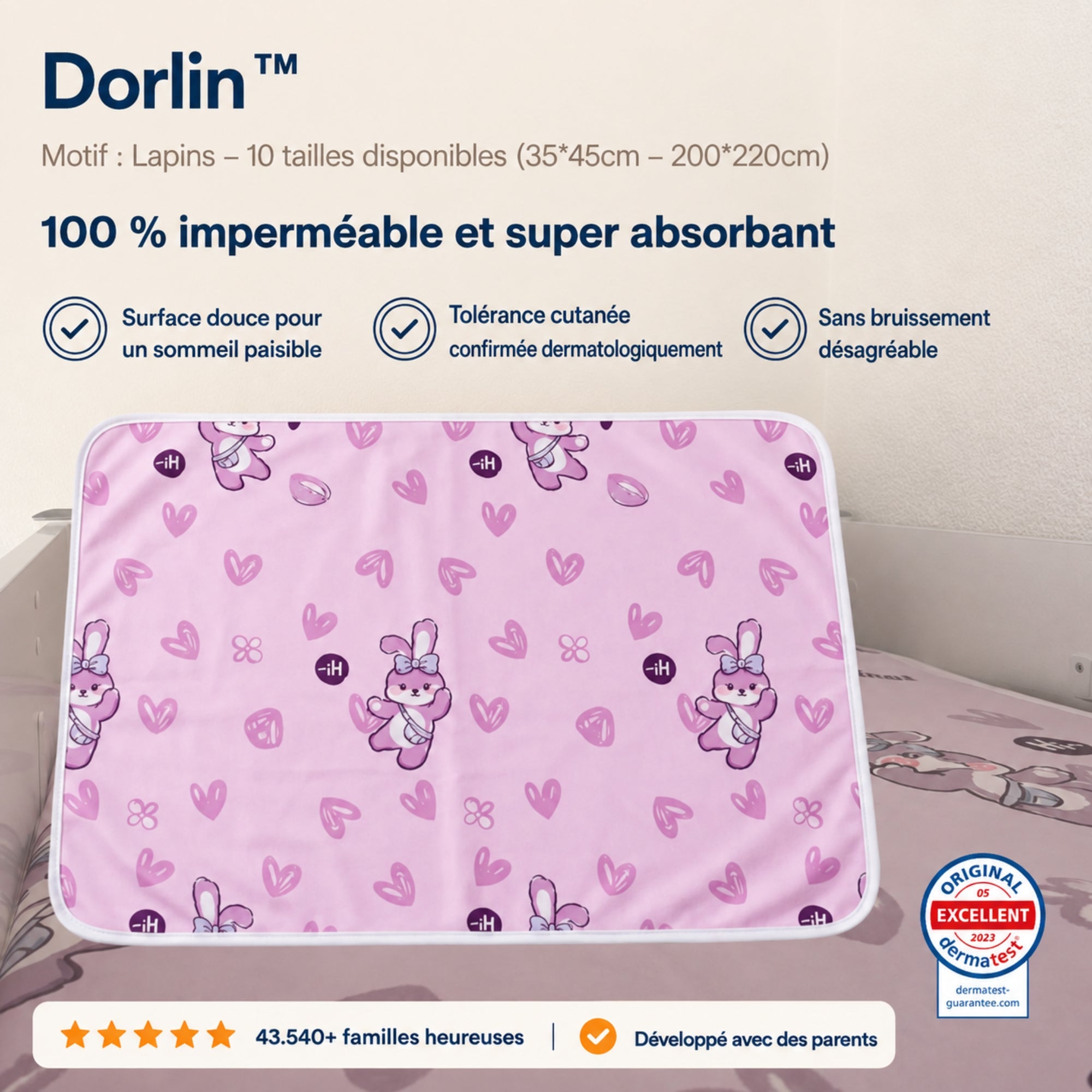 Motif Lapins
