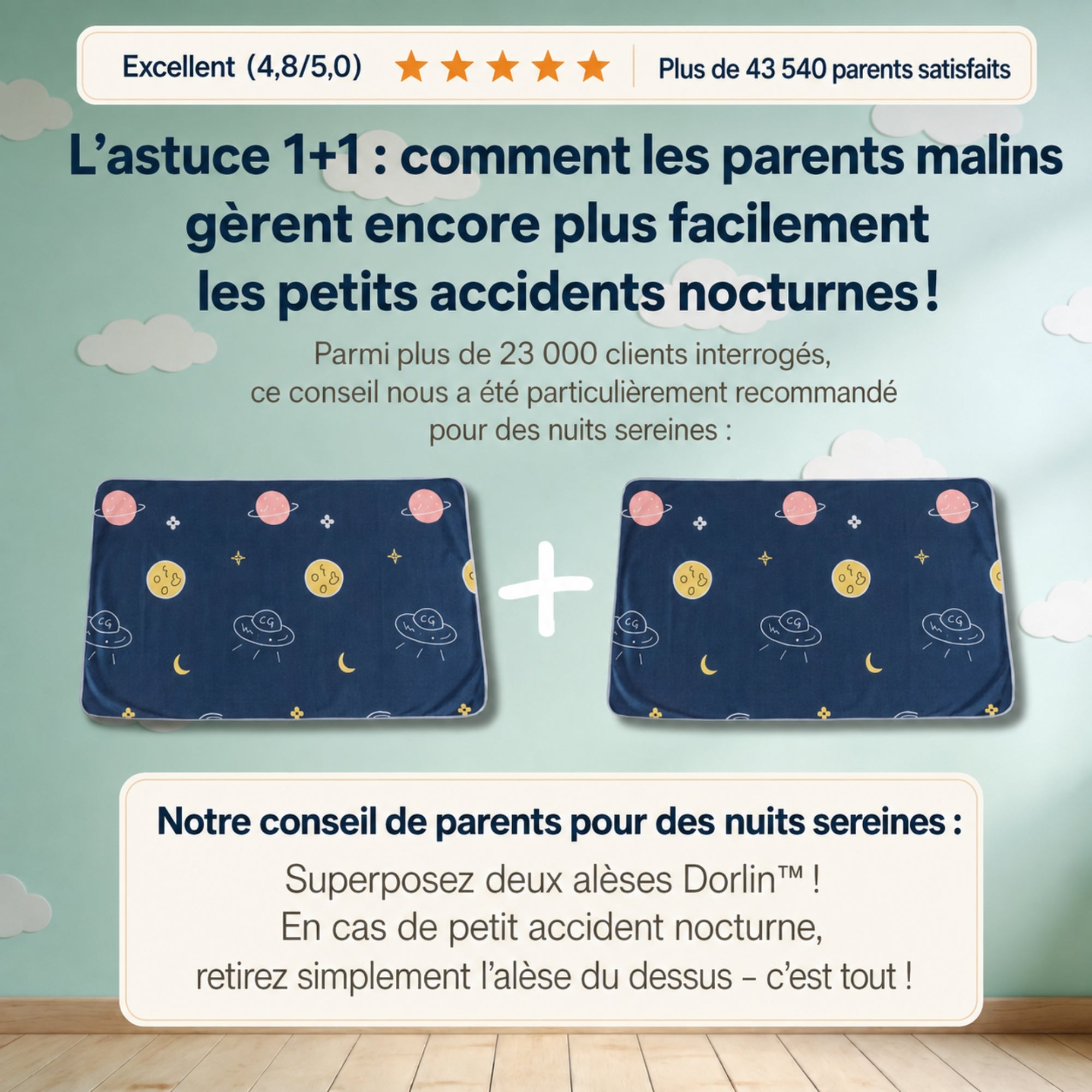 Dorlin™｜Protège-matelas premium pour enfant