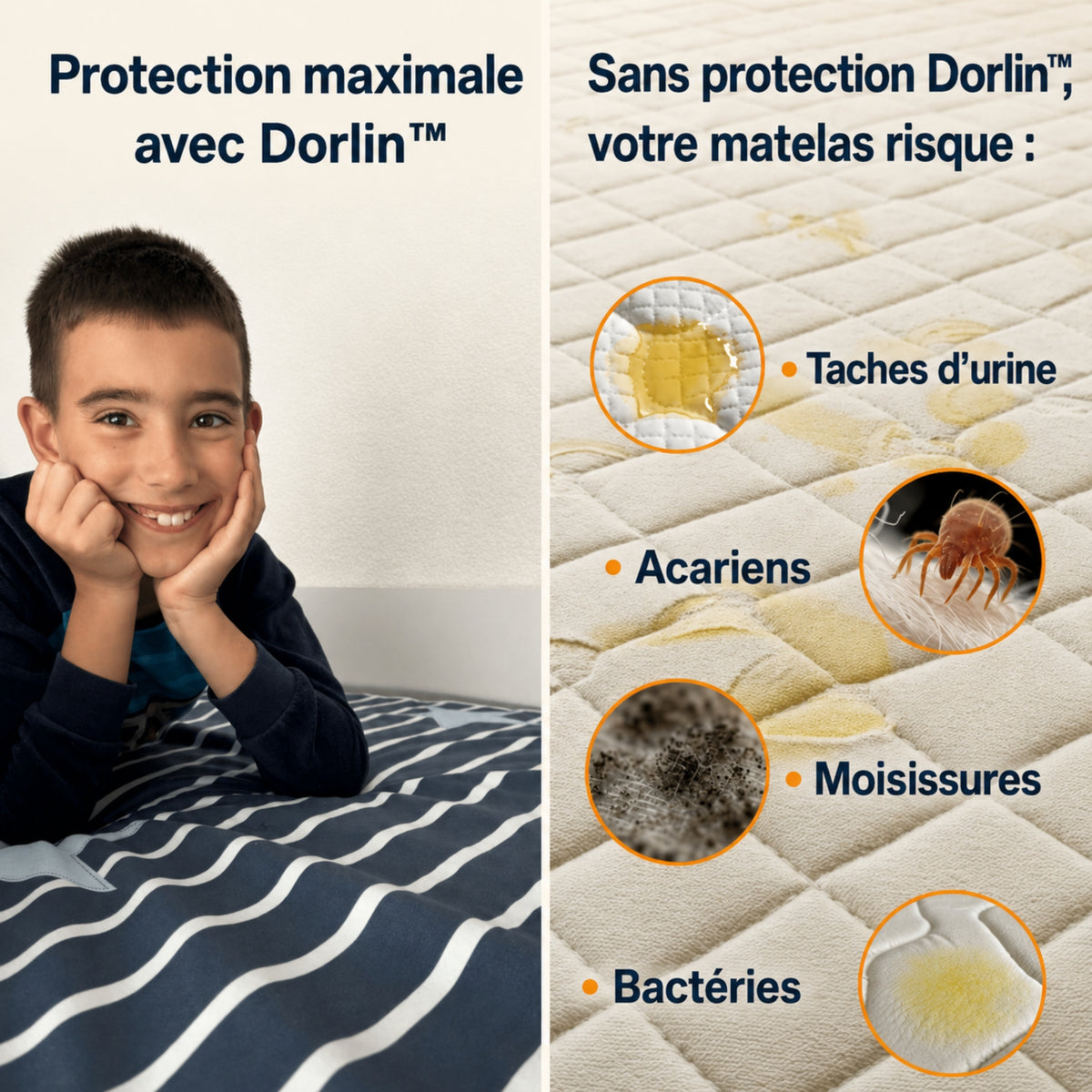 Dorlin™｜Protège-matelas premium pour enfant