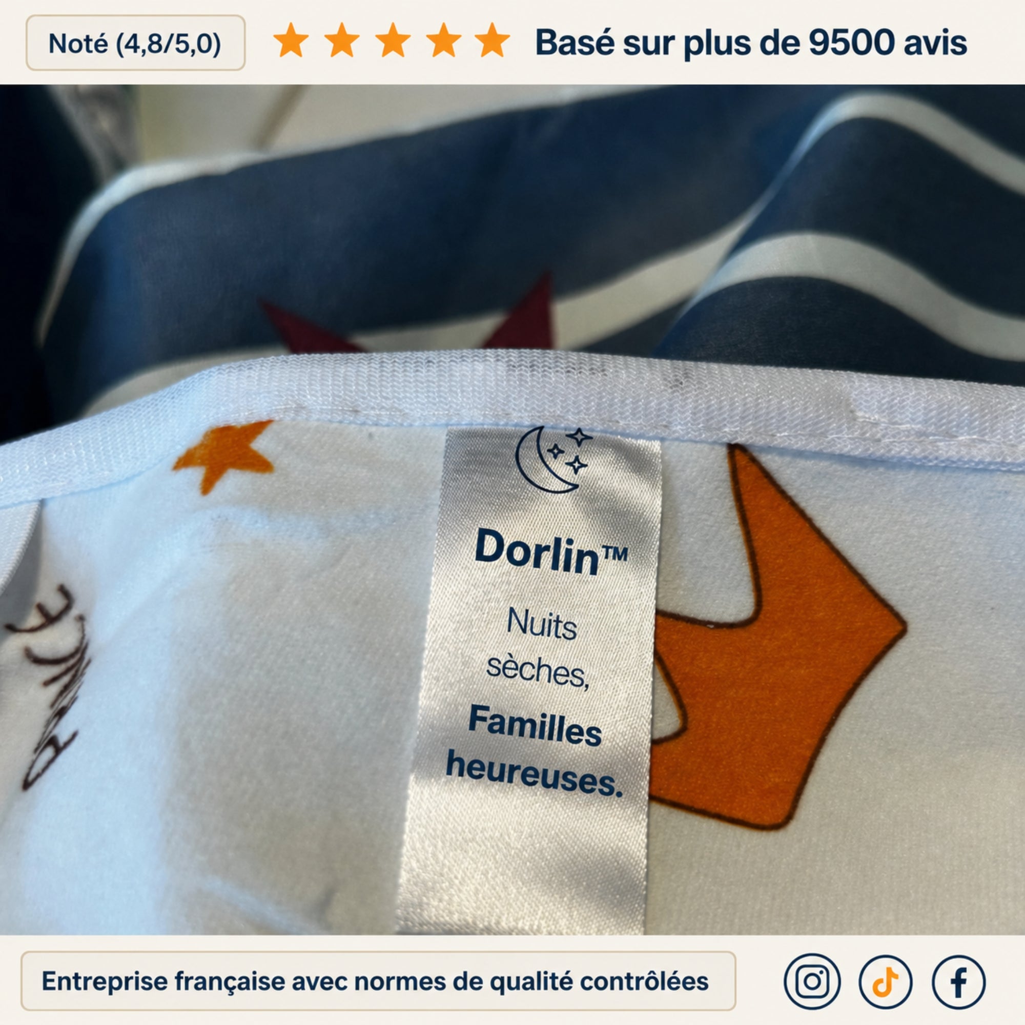 Dorlin™｜Protège-matelas premium pour enfant