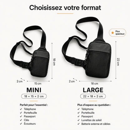 Besak™ V2｜Sacoche bandoulière anti-vol