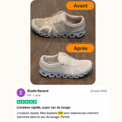 Orbale™｜ Vos baskets comme neuves en un lavage